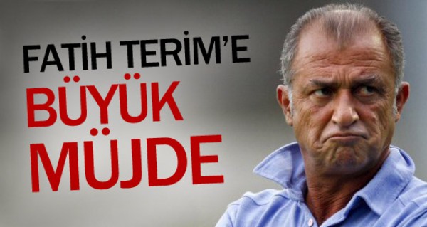 Fatih Terim'i sevindirecek haber!